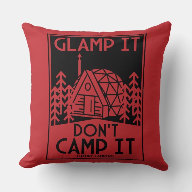 Coussin Glamping De Luxe (Recto)