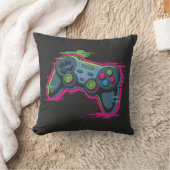 Coussin Glitch Controller (Couverture)