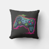 Coussin Glitch Controller (Recto)