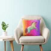 Coussin Glittery Rainbow Unicorn (Chaise)