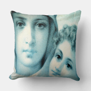 Coussin Gloire à Jésus et à Marie