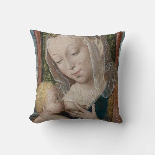 Coussin Gloire à Jésus et à Marie (Recto)