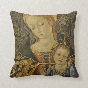 COUSSIN GLOIRE À JÉSUS ET À MARY