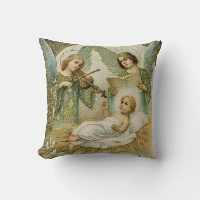 Coussin : Gloria dans Excelsis Deo (Recto)