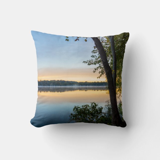 Coussin Glorieux matin d'automne (Recto)