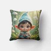 Coussin Gnome bébé mignonne (Verso)