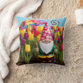 Coussin Gnome de douche du printemps : Fête des mères (Couverture)