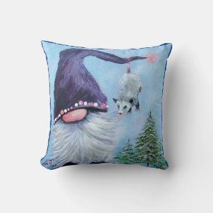 COUSSIN GNOME ET OPOSSUM IMAGINAIRE ART