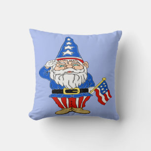 Coussin Gnome patriotique