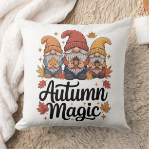 Coussin Gnomes de la Magie d'Automne