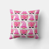 Coussin Gnomes roses Bois Mat scandinave Scandinave (Verso)