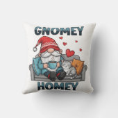 Coussin Gnomey gnome à la maison (Verso)