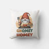 Coussin Gnomey Homey crêpes design (Recto)