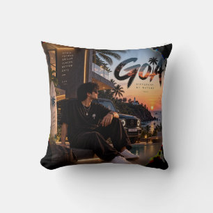 Coussin Goa • Différent de nature • Gens bienveillants, li