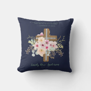 Coussin Godgirl Cadeau Motivation Encouragement NOMMÉ