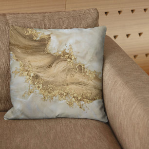 Coussin Gold and Pearl