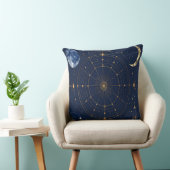 Coussin Gold Constellation Astrology Throw Cushion (Chaise)