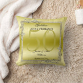 Coussin Gold Gem & Parties scintillant 50e Anniversaire du (Couverture)