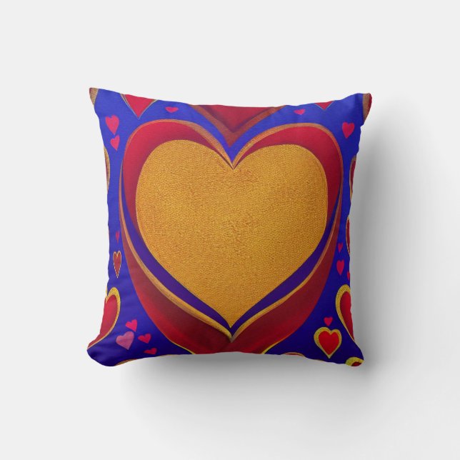 Coussin Gold Heart (Recto)