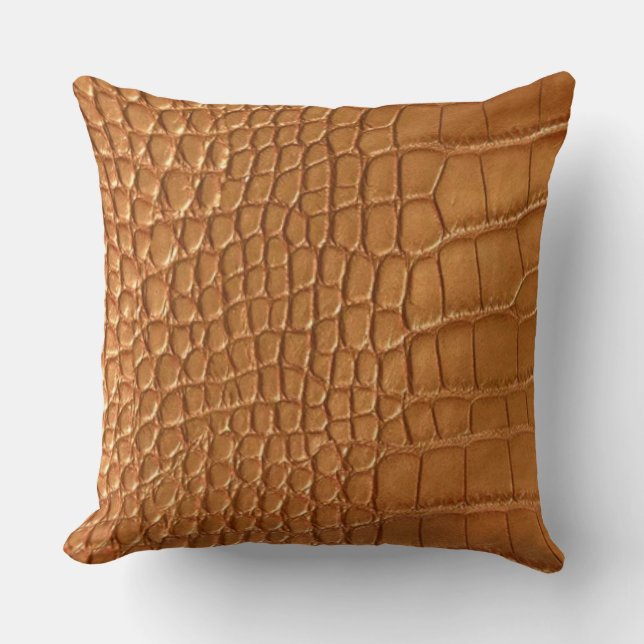 Coussin Gold leather texture luxury  (Recto)