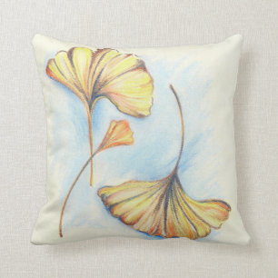 Coussin Golden Autumn Ginkgo