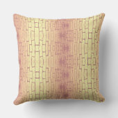 Coussin Golden Brick Wall – Symmetrical Architectural Patt (Verso)