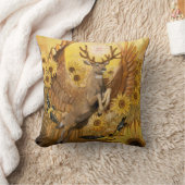 Coussin Golden Feilds Mule Deer (Couverture)