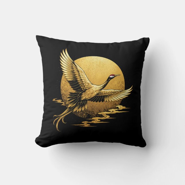 Coussin Golden Flight (Recto)