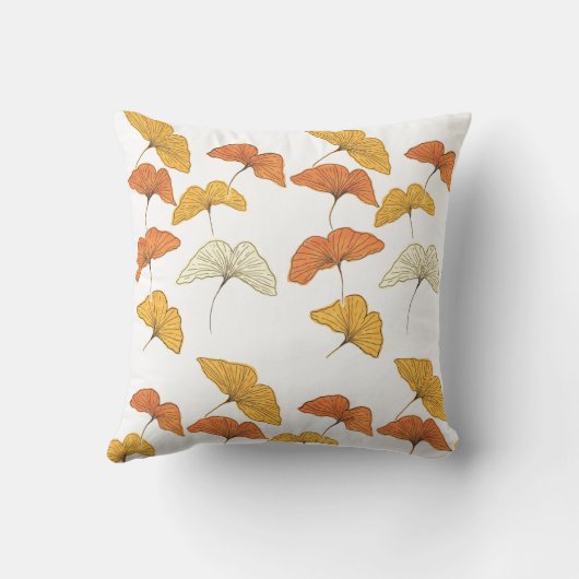 Coussin Golden Ginkgo (Verso)