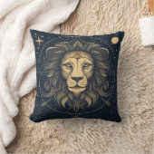 Coussin Golden Leo Zodiac (Couverture)
