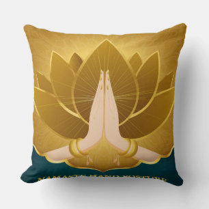 Coussin Golden Namaste