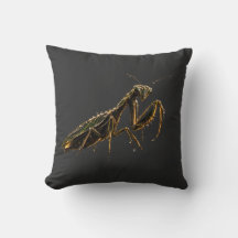 Golden Praying Mantis Black & Gold