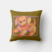 Coussin Golden retriever (Verso)