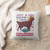 Coussin Golden Retriever Halloween_1 (Couverture)