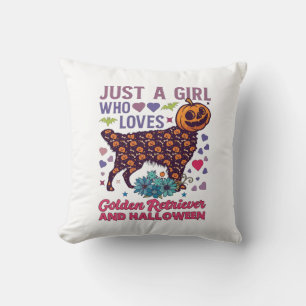 Coussin Golden Retriever Halloween_1
