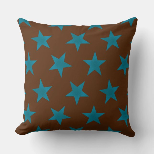 Coussin Golden Stars Pattern 16 (Recto)