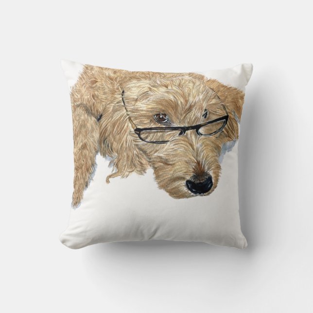 Coussin Goldendoodle (Recto)
