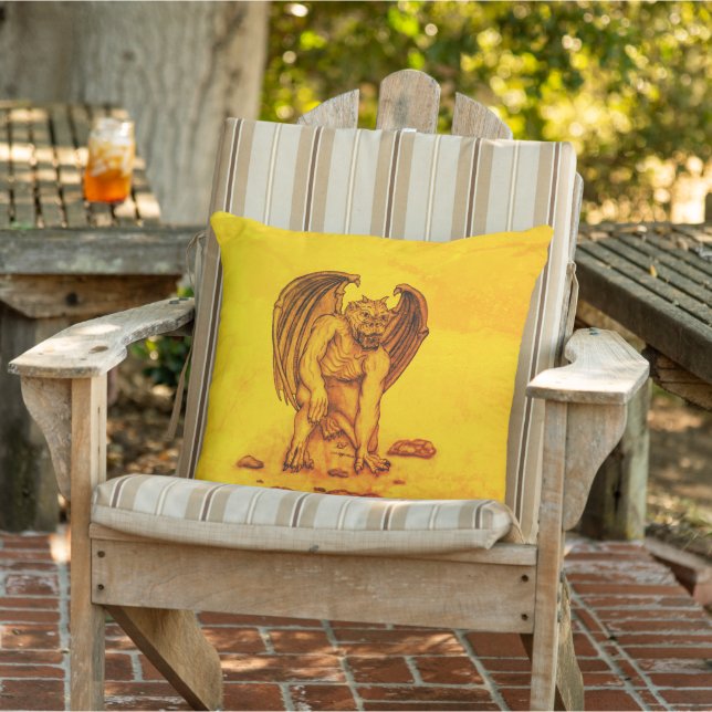 Coussin Golem Gargoyle (Chaise)