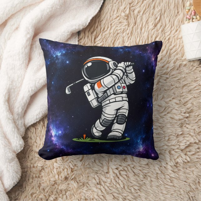 Coussin Golf Astronaute (Couverture)
