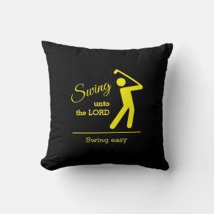 Coussin Golf Black Christian