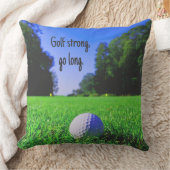 Coussin Golf fort aller longue pelouse balle de golf (Couverture)