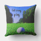 Coussin Golf fort aller longue pelouse balle de golf (Verso)