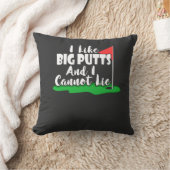 Coussin Golf - j'aime de grands putts (Couverture)