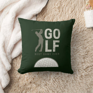 Coussin Golf Sport Meilleur Jeu Ever pour les golfeurs et 