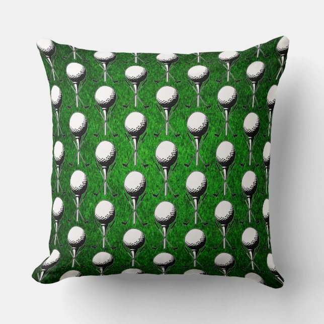 Coussin Golf Tee Golf Green (Recto)