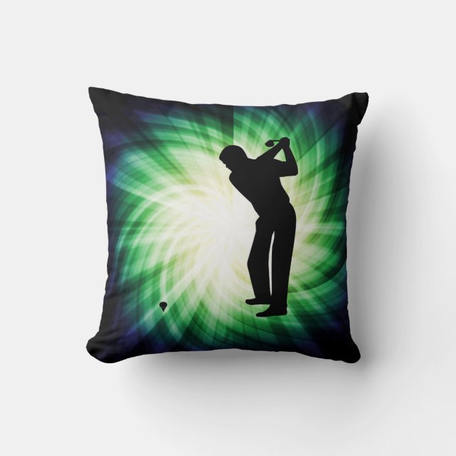 Coussin Golf vert frais (Recto)