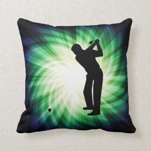 Coussin Golf vert frais