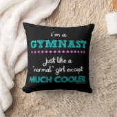 Coussin Golly filles - je suis un gymnaste (Couverture)
