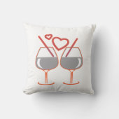 Coussin Gorgée de romance (Recto)