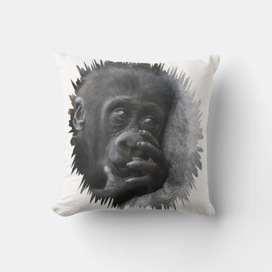 Coussin Gorilla Baby 001 (Recto)